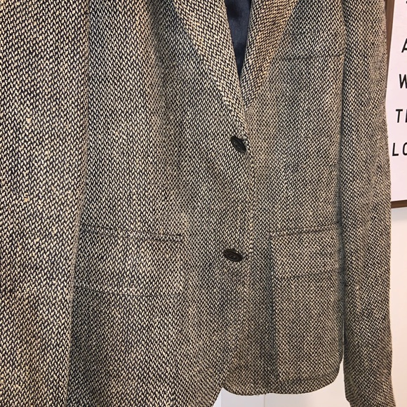 SOLD Ralph Lauren Black and Brown Blazer size 6 - Picture 4 of 6